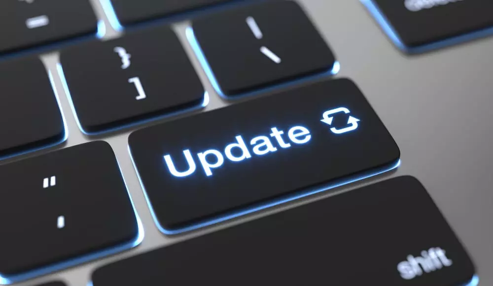 Web service 12 HGD Media GmbH images 2024 01 31 update text written keyboard button