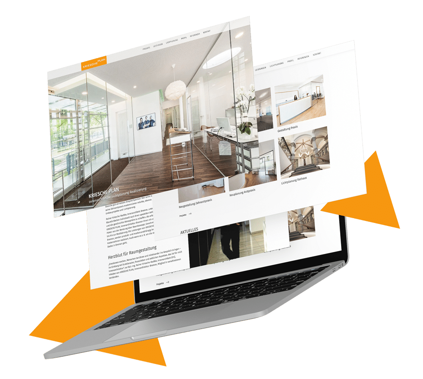 Diseño Web en Barcelona 3 HGD Media GmbH mockup