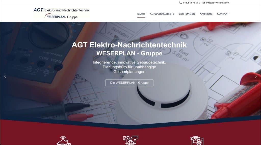 HGD Media GmbH Handwerk Webdesign Agentur Referenzen